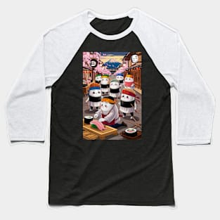 Cute sushi chefs Baseball T-Shirt